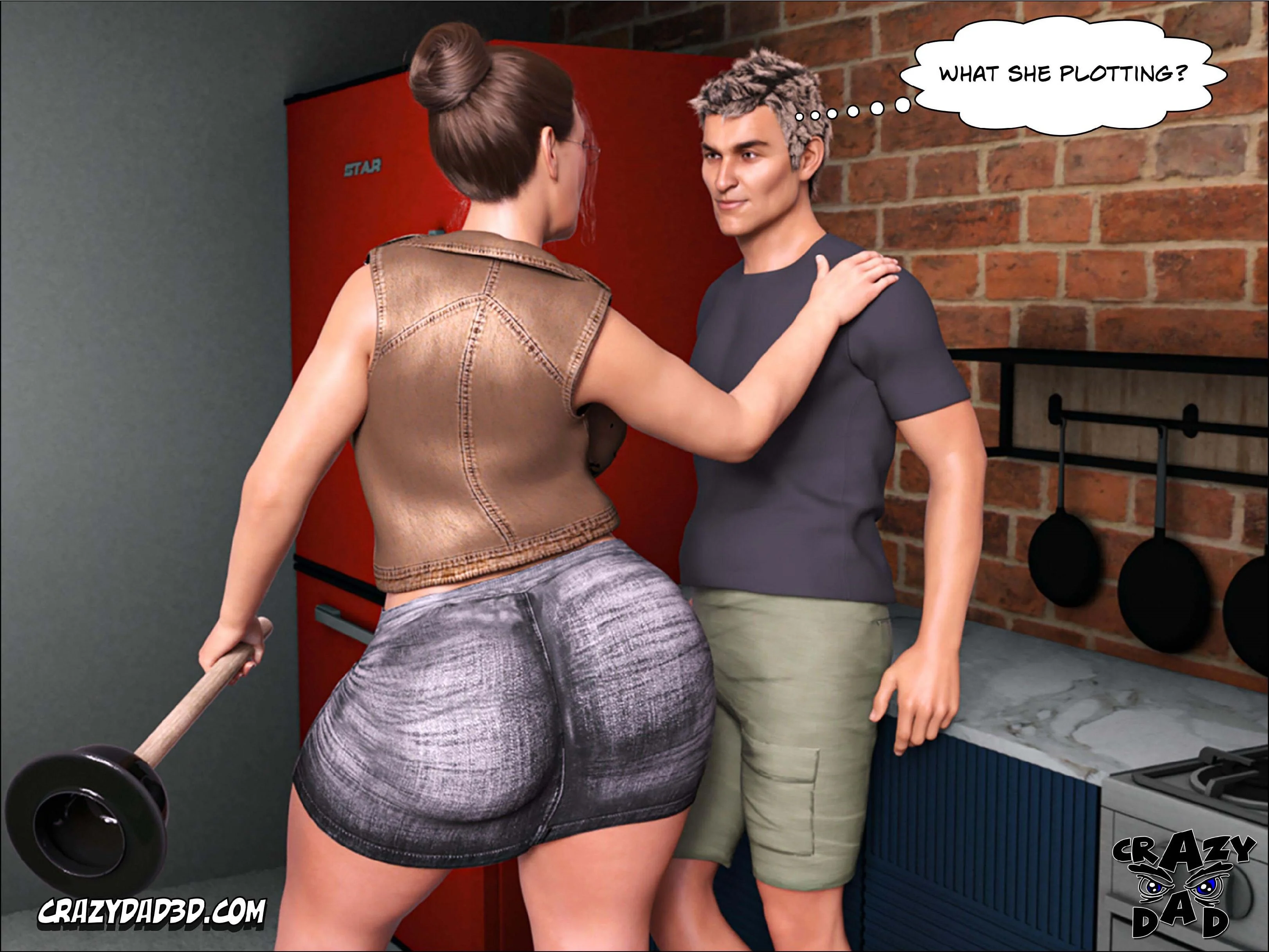The Grandma [CrazyDad3D] 15 . The Grandma - Chapter 15 [CrazyDad3D] – page 56