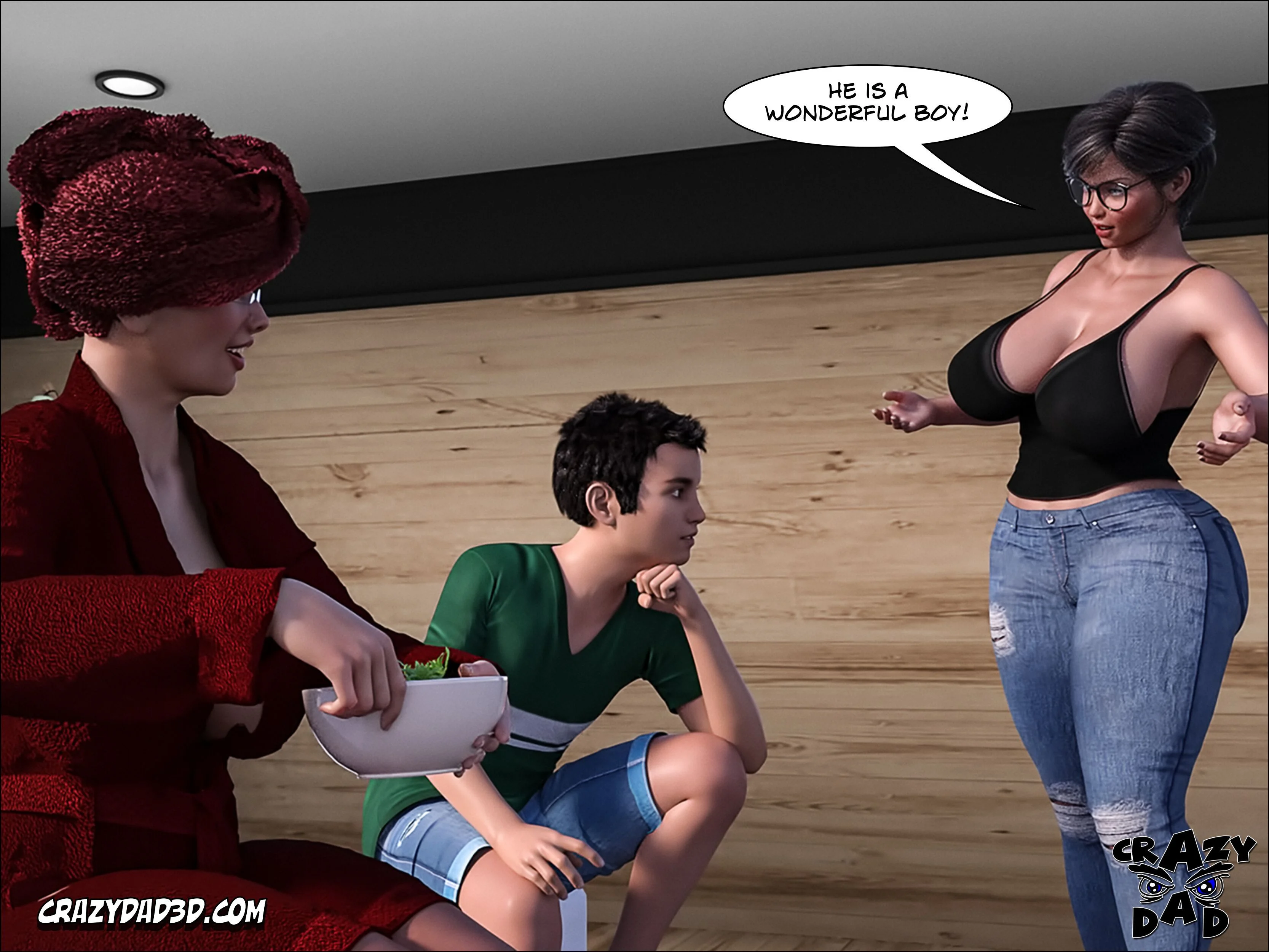 The Grandma [CrazyDad3D] 5 . The Grandma - Chapter 5 [CrazyDad3D] – page 20