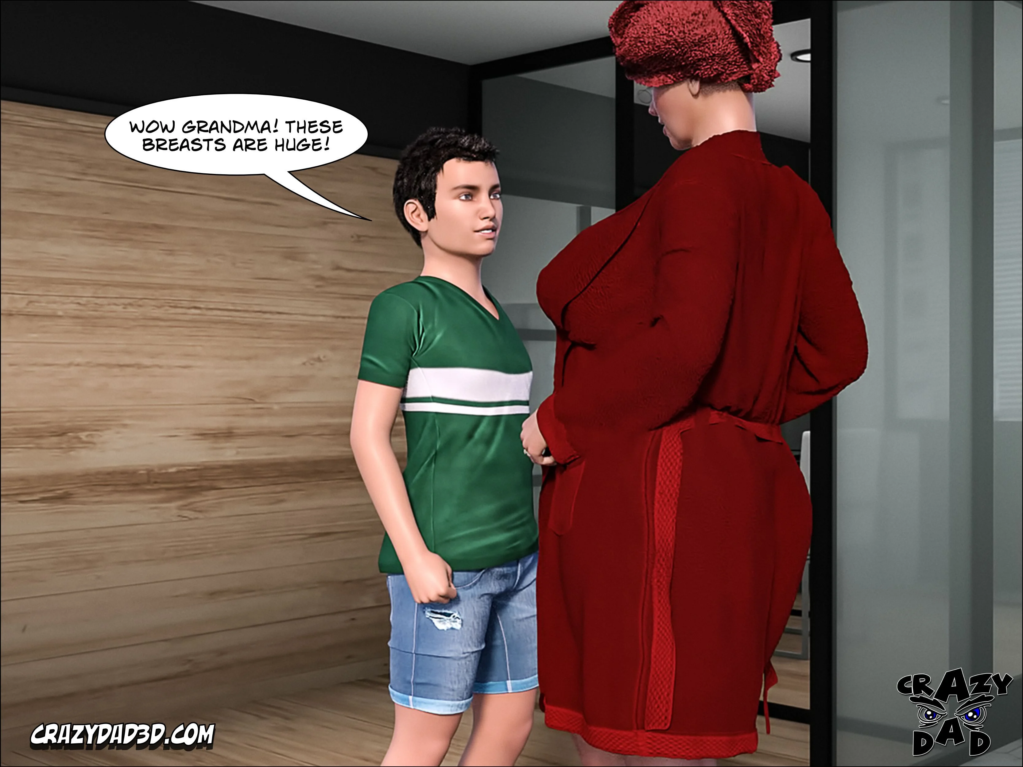 The Grandma [CrazyDad3D] 5 . The Grandma - Chapter 5 [CrazyDad3D] – page 3