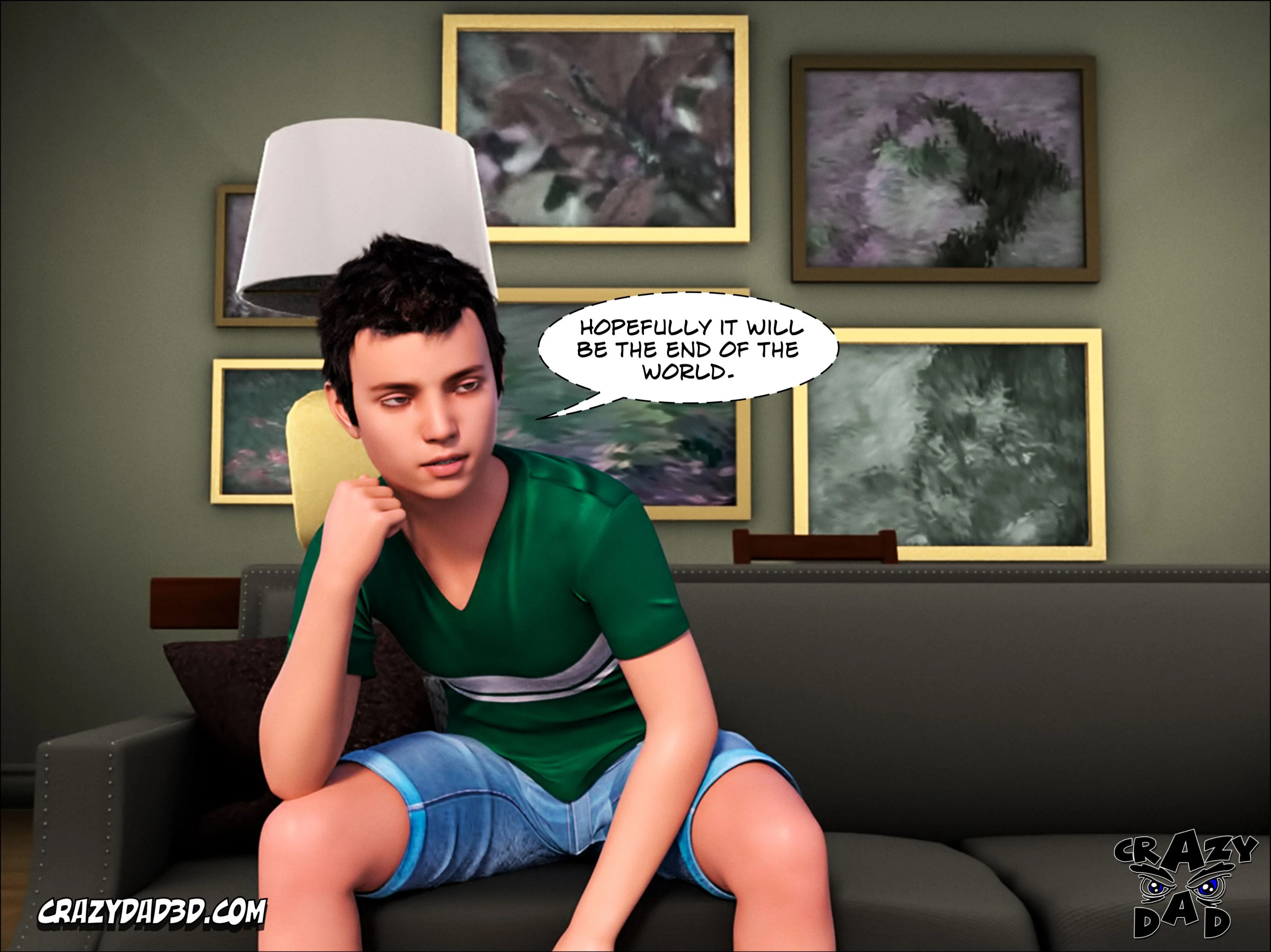 The Grandma [CrazyDad3D] 1 . The Grandma  - Chapter 1 [CrazyDad3D] – page 19