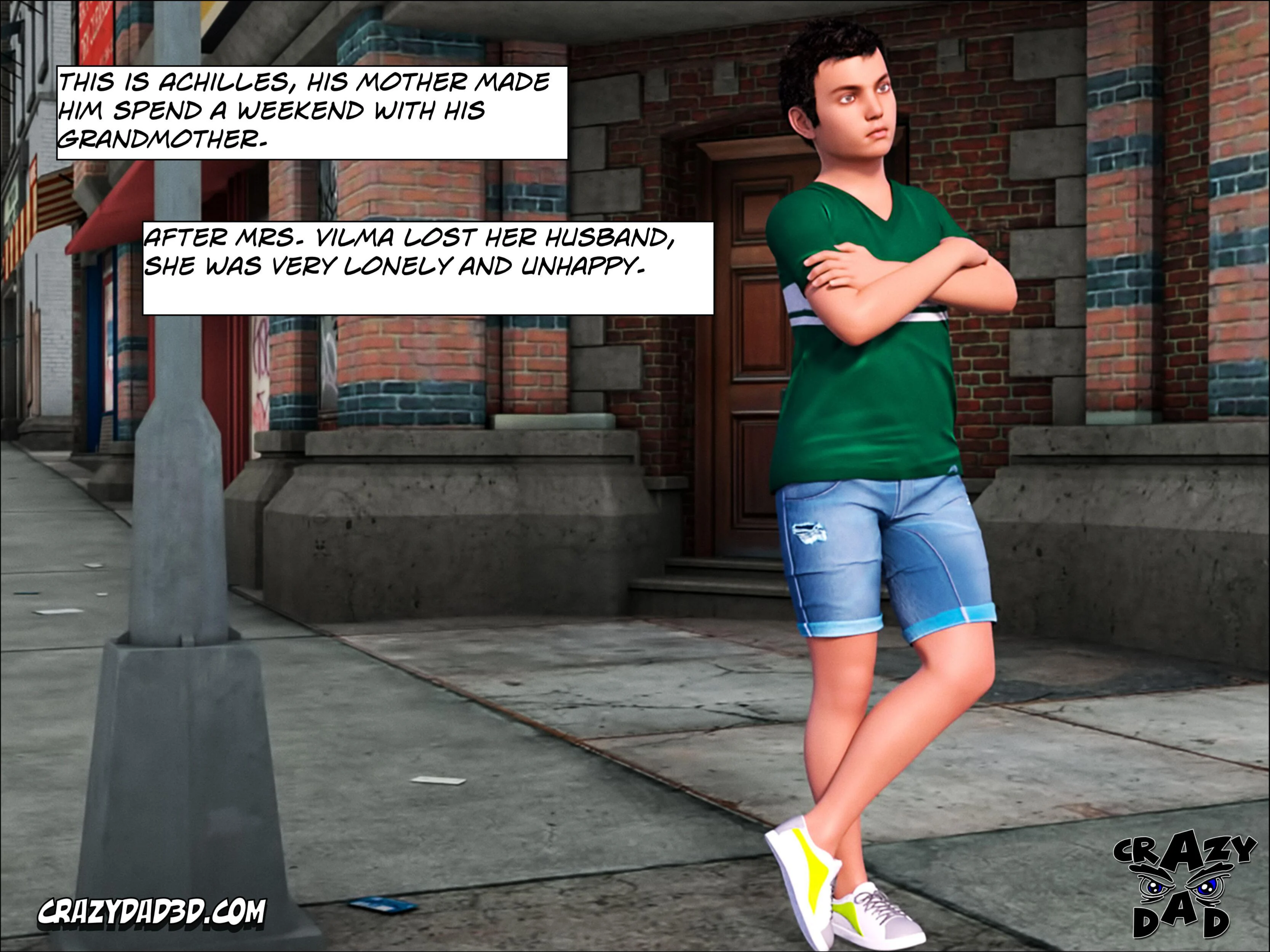The Grandma [CrazyDad3D] 1 . The Grandma  - Chapter 1 [CrazyDad3D] – page 2