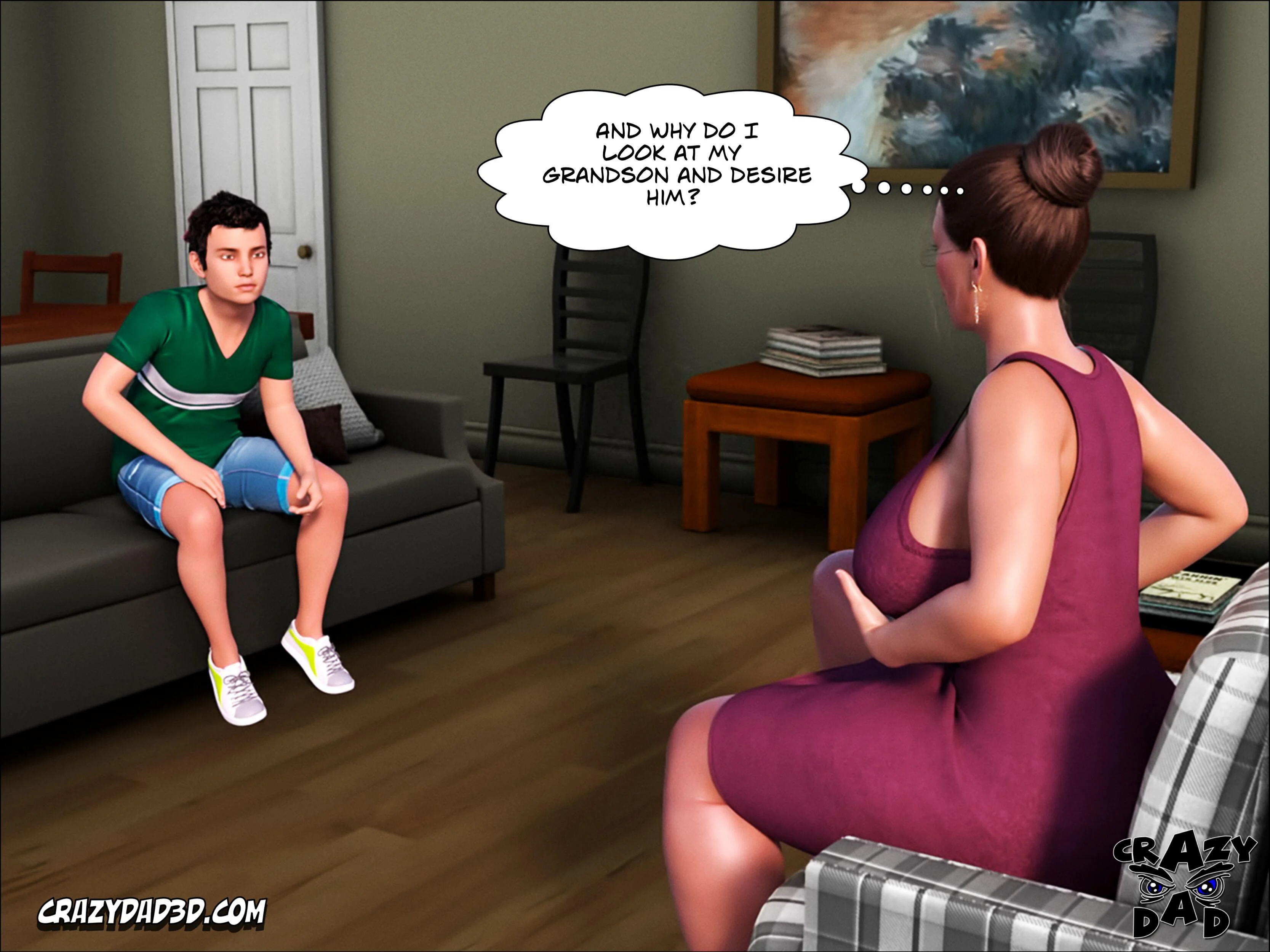 The Grandma [CrazyDad3D] 1 . The Grandma  - Chapter 1 [CrazyDad3D] – page 38