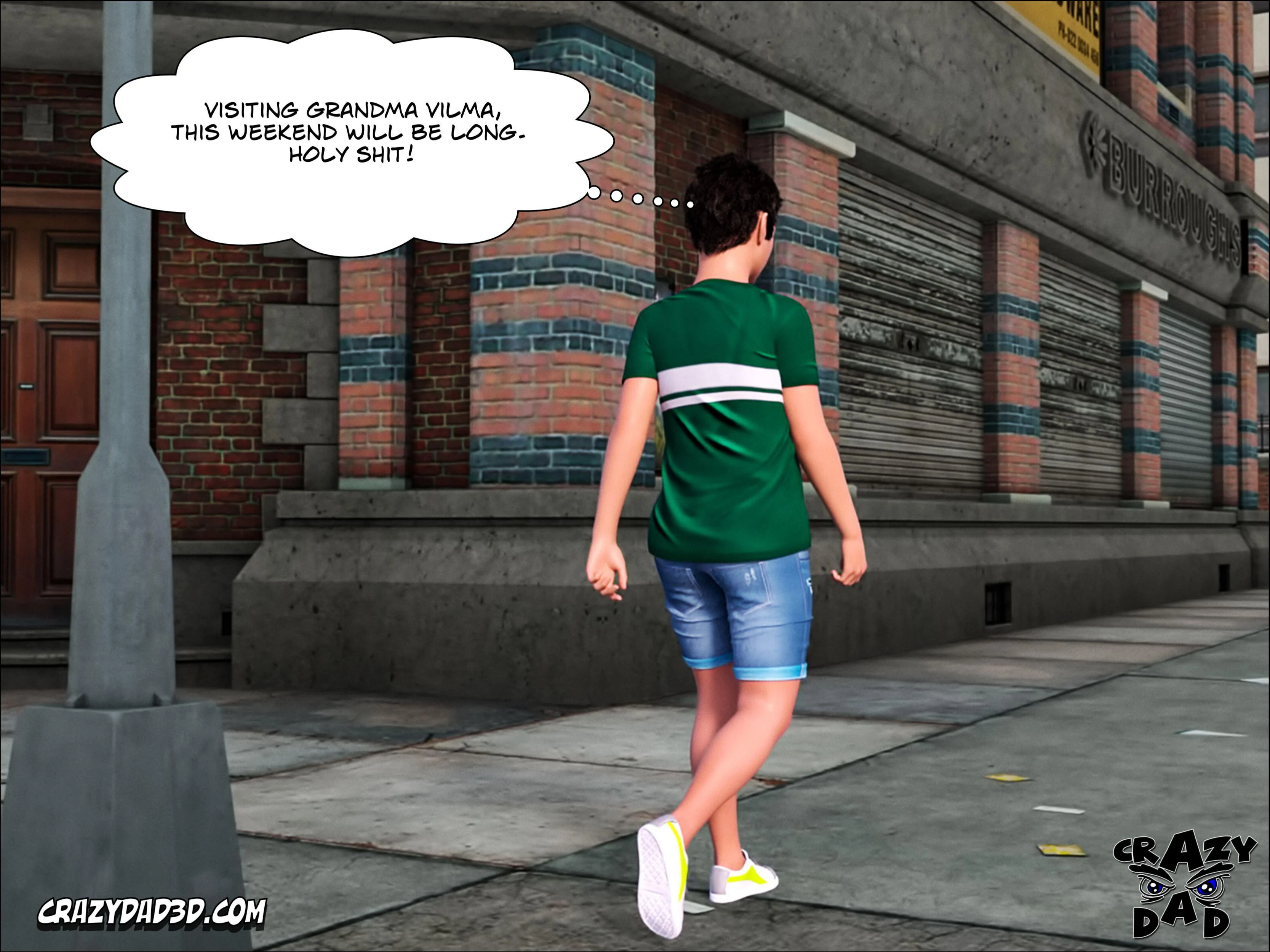 The Grandma [CrazyDad3D] 1 . The Grandma  - Chapter 1 [CrazyDad3D] – page 4