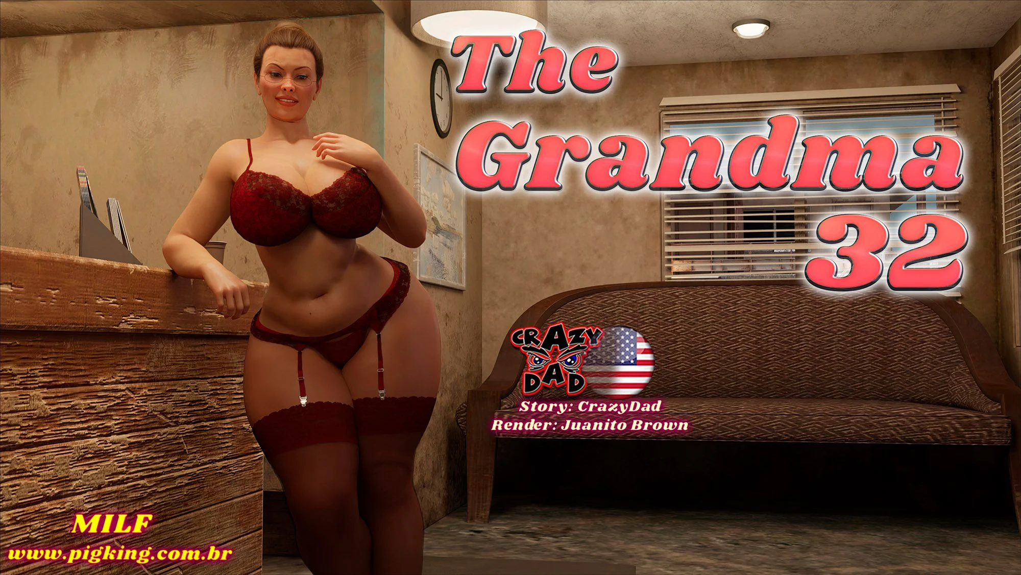 The Grandma [CrazyDad3D] 32 . The Grandma - Chapter 32 [CrazyDad3D] – page 1