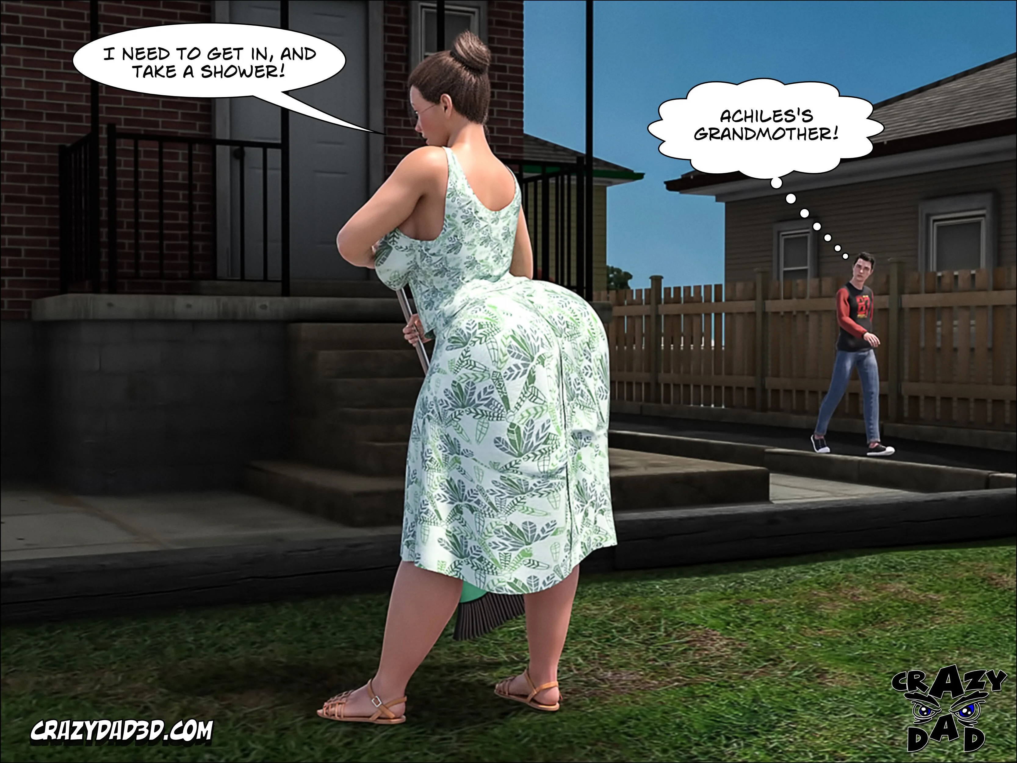The Grandma [CrazyDad3D] 9 . The Grandma - Chapter 9 [CrazyDad3D] – page 33