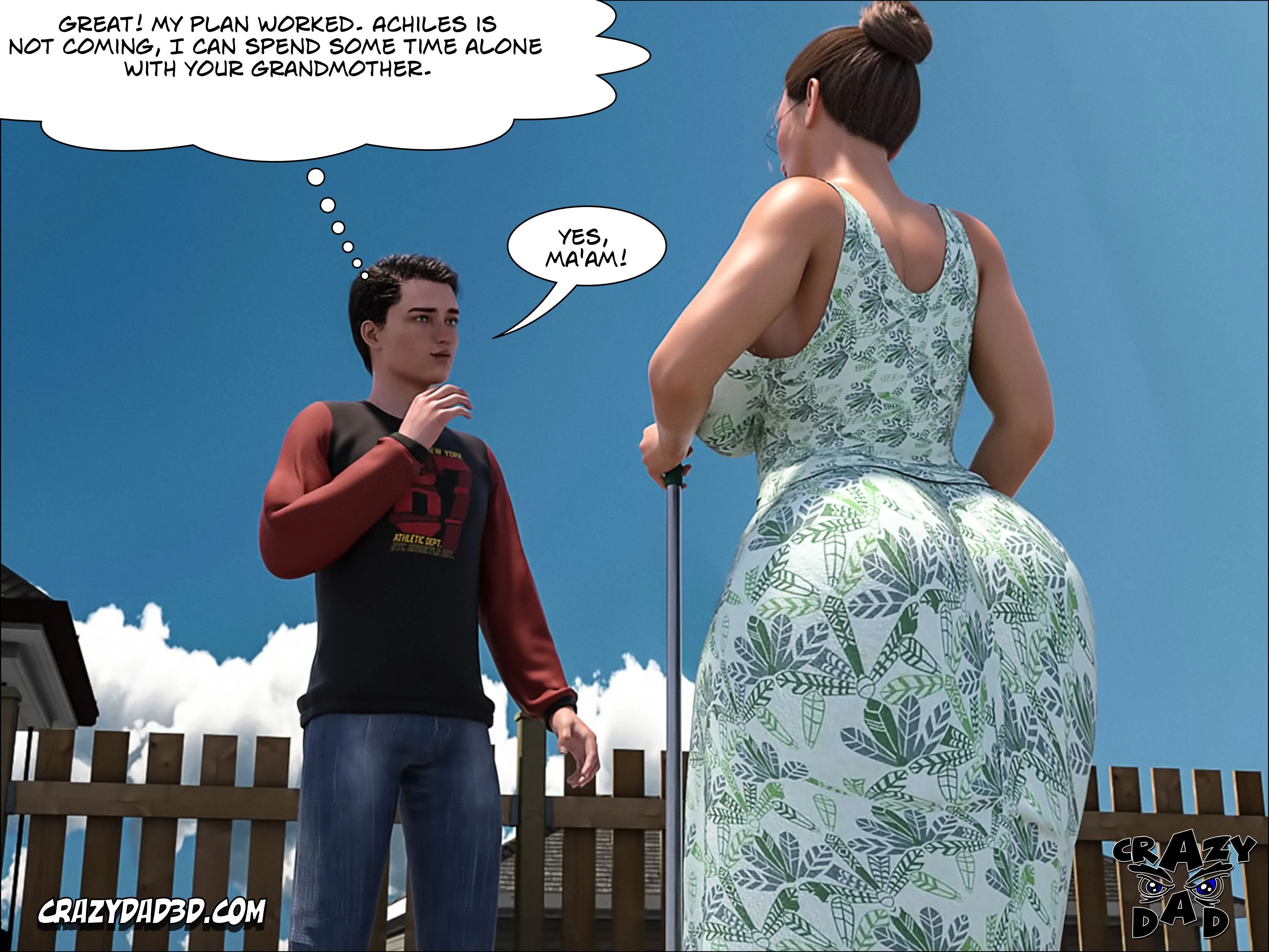The Grandma [CrazyDad3D] 9 . The Grandma - Chapter 9 [CrazyDad3D] – page 42