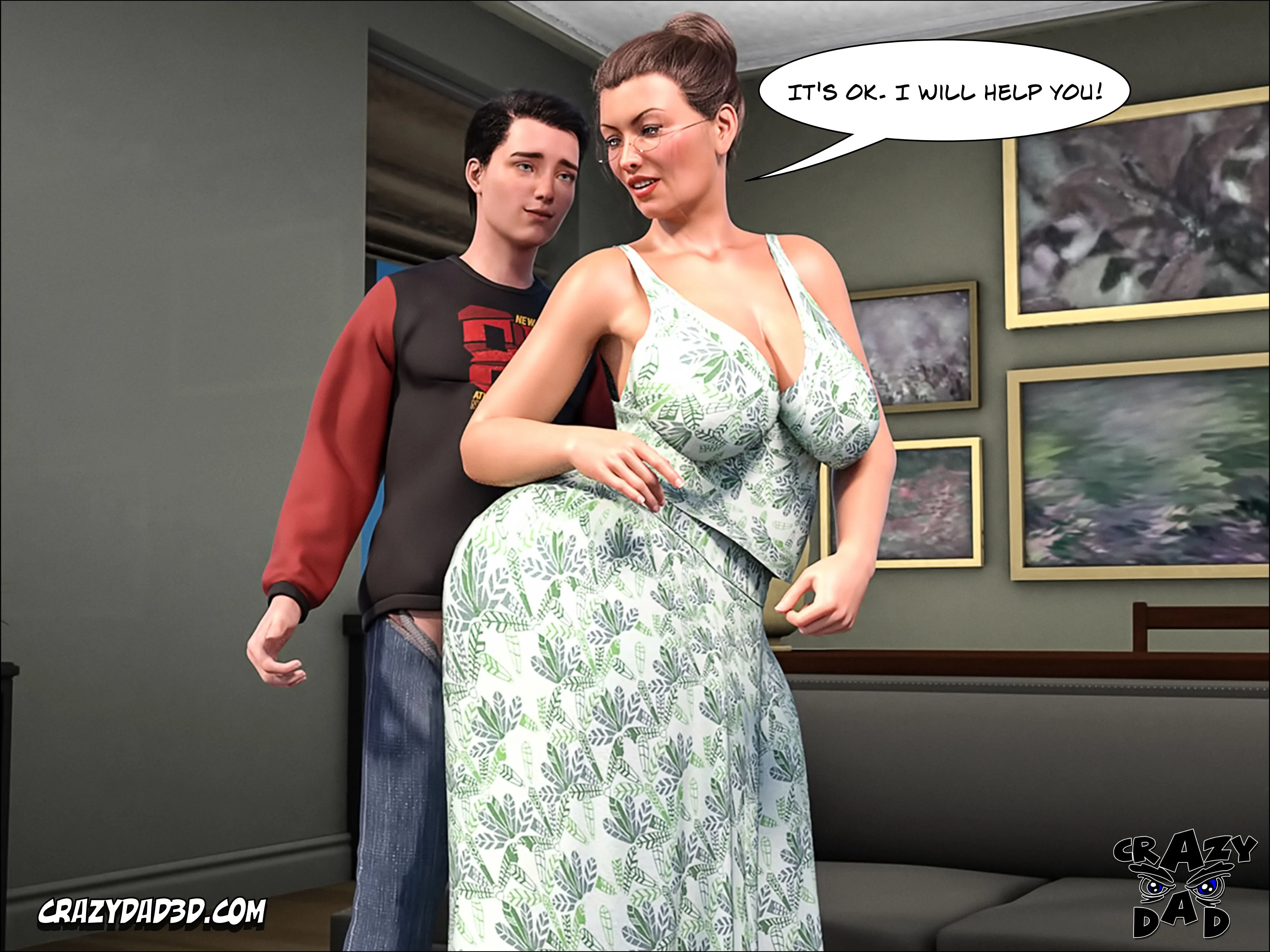 The Grandma [CrazyDad3D] 10 . The Grandma - Chapter 10 [CrazyDad3D] – page 3