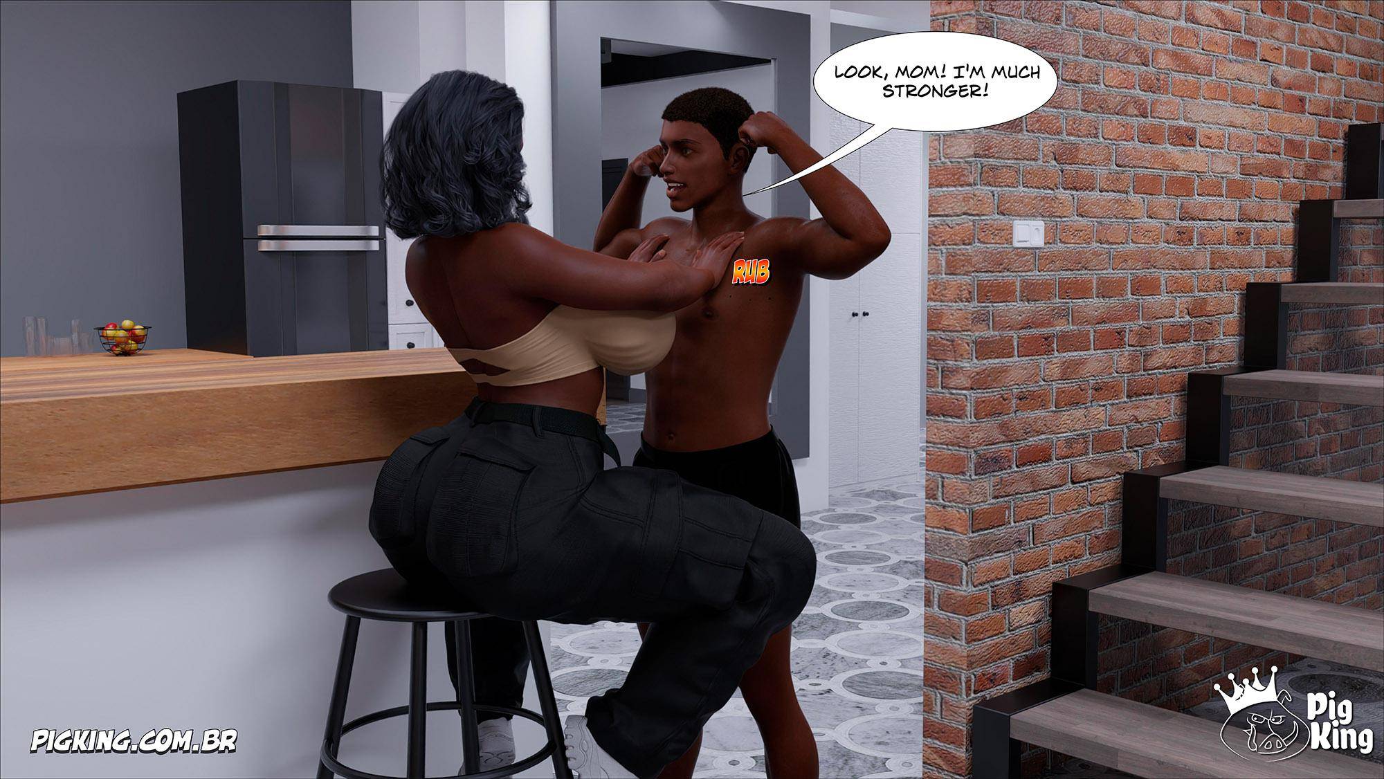 Big Black Cocks [CrazyDad3D] 4 . Big Black Cocks - Chapter 4 [CrazyDad3D] – page 92