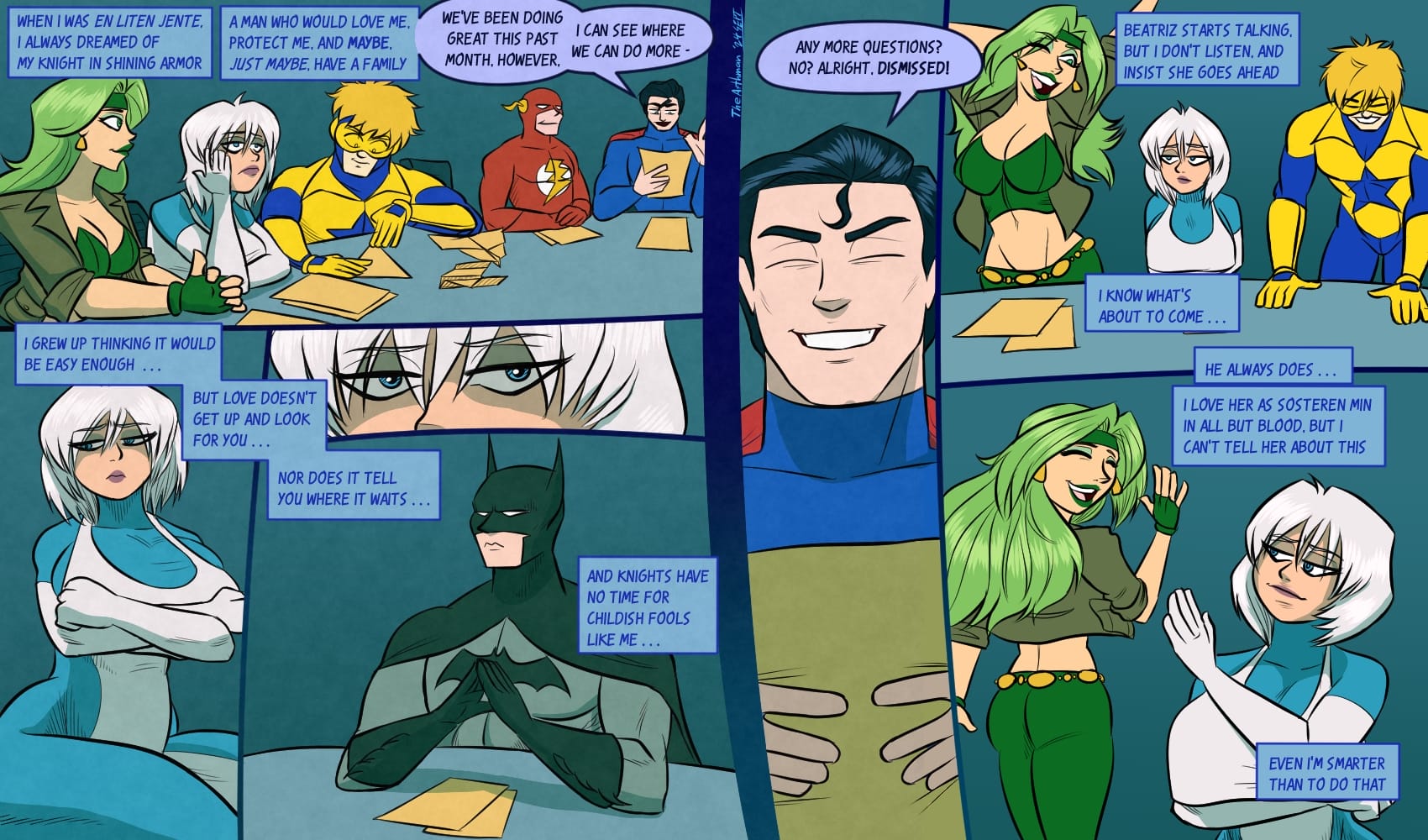 Trapped Under Ice (Justice League) [The Arthman] 1 . Trapped Under Ice - Chapter 1 (Justice League) [The Arthman] – page 2