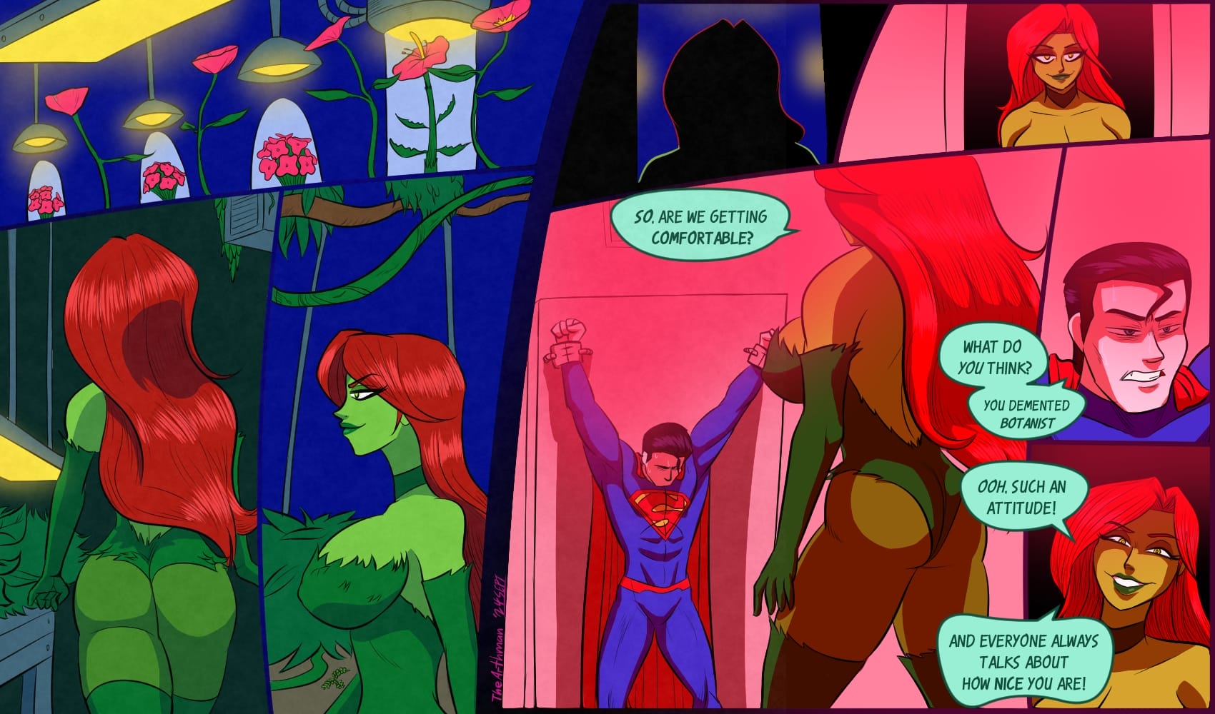 Superman: Garden of Ivy (Justice League) [The Arthman] 1 . Superman: Garden of Ivy - Chapter 1 (Justice League) [The Arthman] – page 2