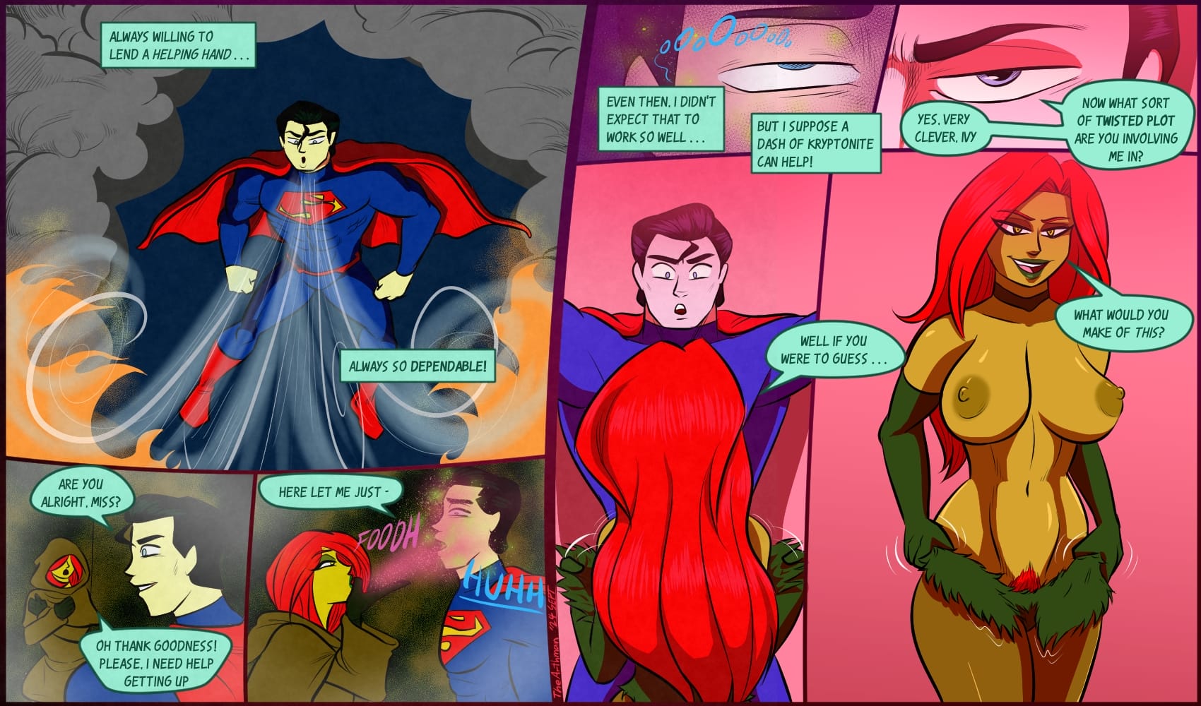 Superman: Garden of Ivy (Justice League) [The Arthman] 1 . Superman: Garden of Ivy - Chapter 1 (Justice League) [The Arthman] – page 3