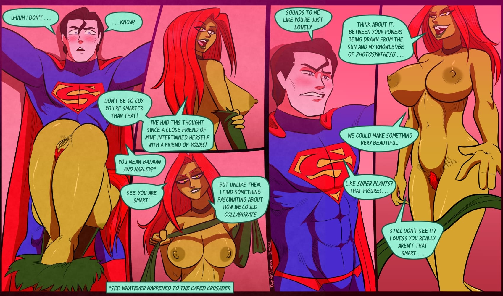 Superman: Garden of Ivy (Justice League) [The Arthman] 1 . Superman: Garden of Ivy - Chapter 1 (Justice League) [The Arthman] – page 4