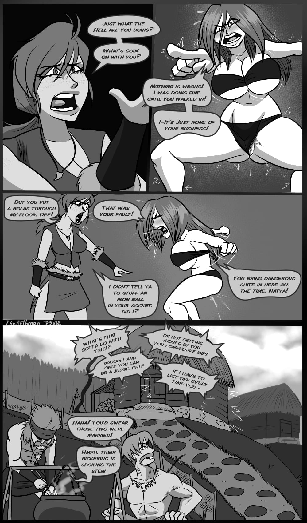 Claws Of The Badger [The Arthman] 1 . Claws Of The Badger - Chapter 1 [The Arthman] – page 2