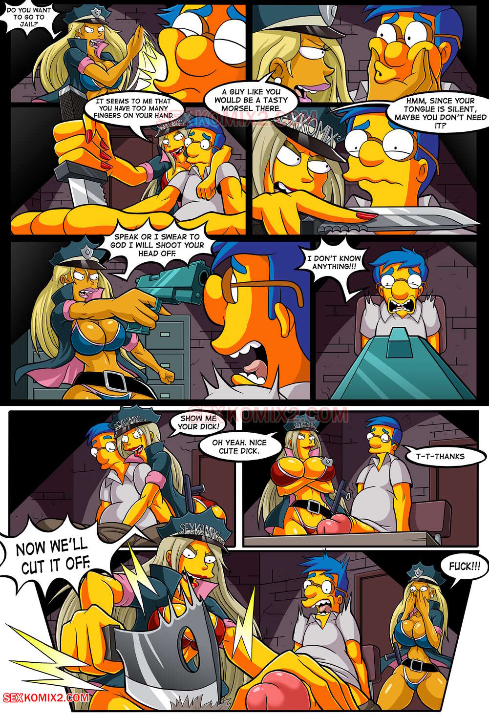 Adventures of Anastasia - Meet me Springfield (The Simpsons) [SexKomix] 3 . Adventures of Anastasia - Who Stole The Panties? - Chapter 3 (The Simpsons) [SexKomix] – page 21