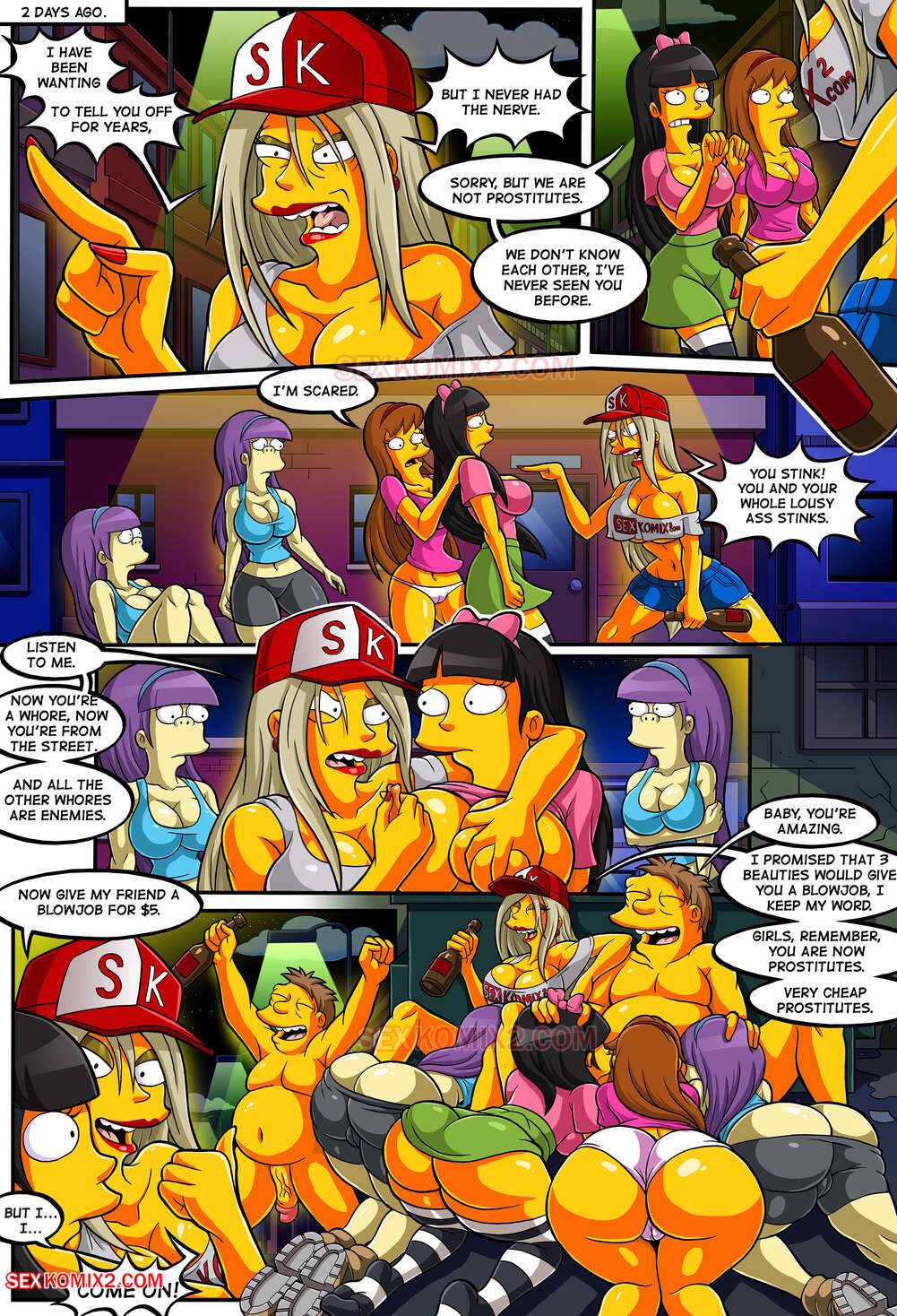 Adventures of Anastasia - Meet me Springfield (The Simpsons) [SexKomix] 3 . Adventures of Anastasia - Who Stole The Panties? - Chapter 3 (The Simpsons) [SexKomix] – page 5