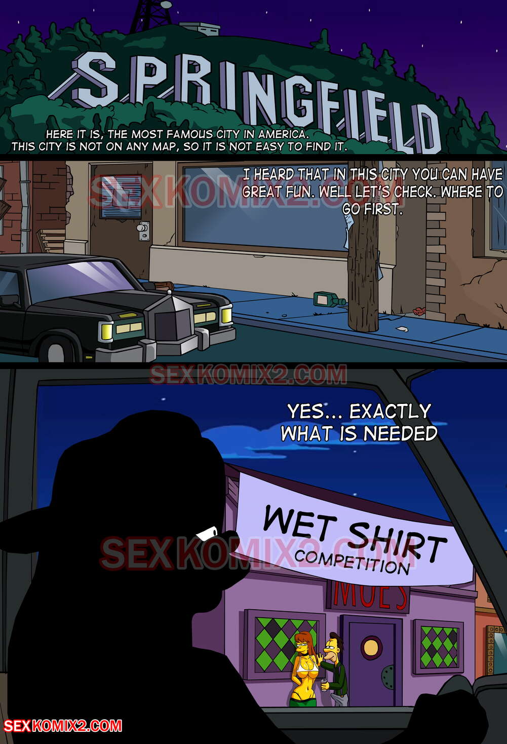 Adventures of Anastasia - Meet me Springfield (The Simpsons) [SexKomix] 1 . Adventures of Anastasia - Meet me Springfield - Chapter 1 (The Simpsons) [SexKomix] – page 2