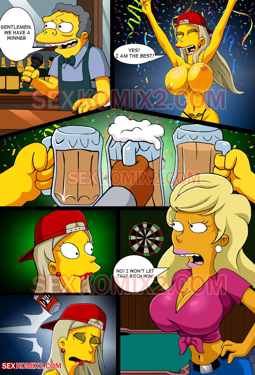 Adventures of Anastasia - Meet me Springfield (The Simpsons) [SexKomix] 1 . Adventures of Anastasia - Meet me Springfield - Chapter 1 (The Simpsons) [SexKomix] – page 9
