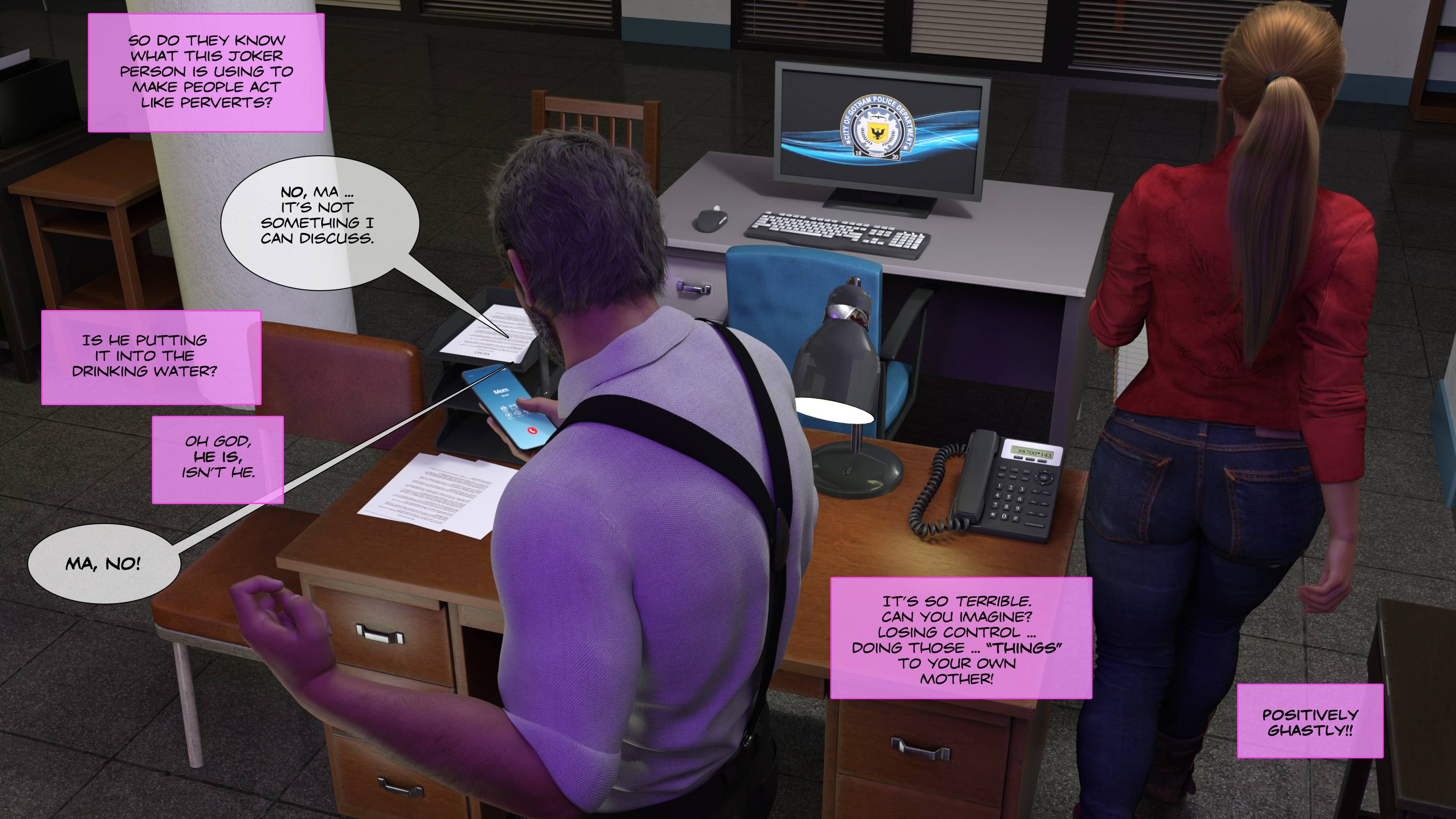 A Desire In The Family (Batman) [Garak3D] 3 . A Desire In The Family - Chapter 3 (Batman) [Garak3D] – page 131