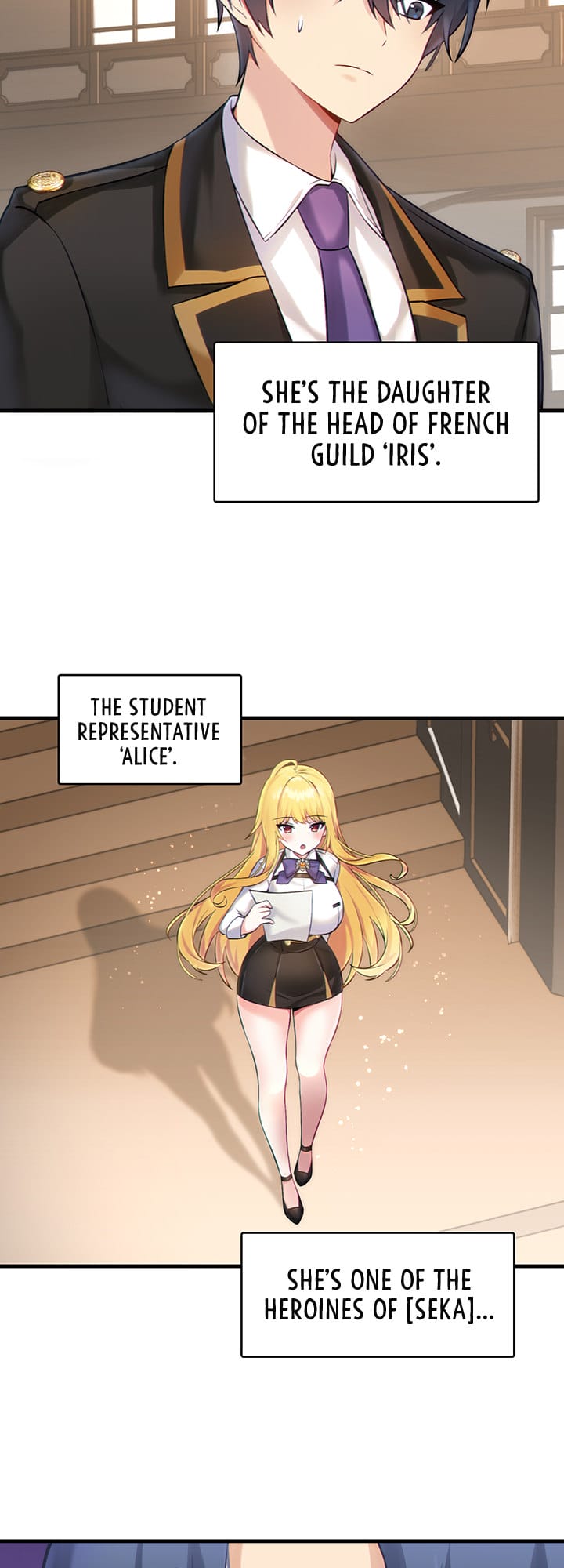 Trapped in a Hentai Game Academy Chapter 1 – page 27