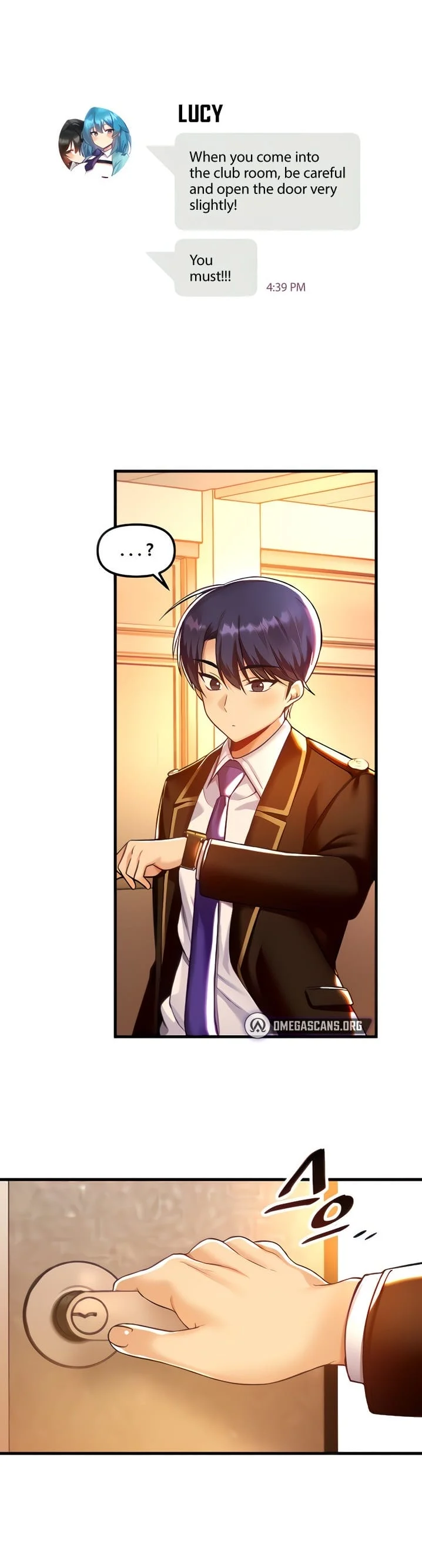 Trapped in a Hentai Game Academy Chapter 42 – page 1