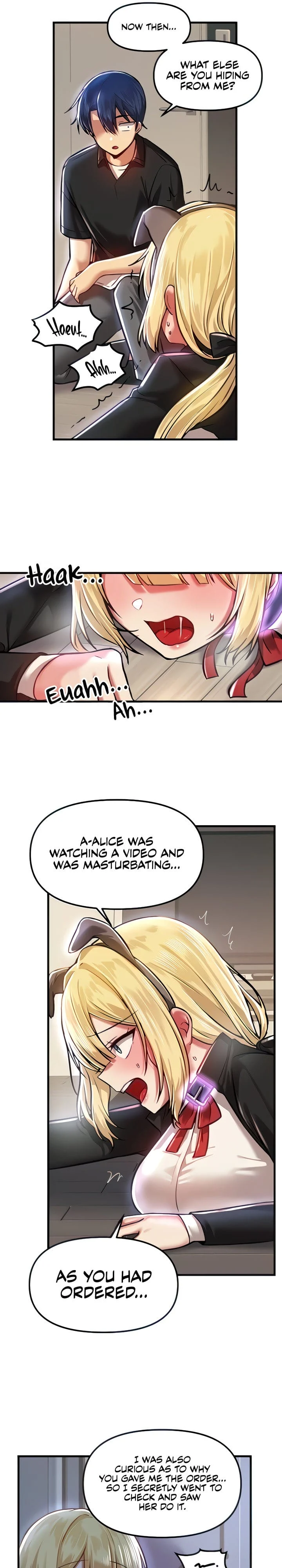 Trapped in a Hentai Game Academy Chapter 62 – page 13