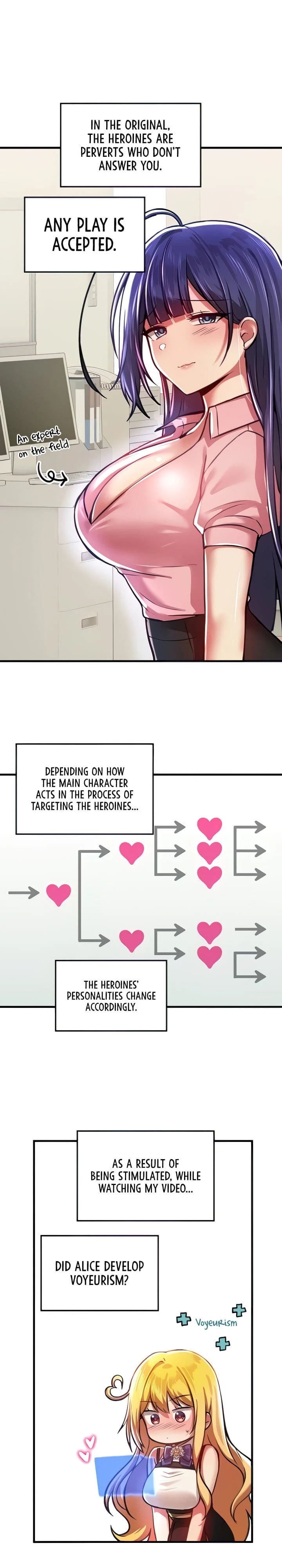 Trapped in a Hentai Game Academy Chapter 62 – page 15