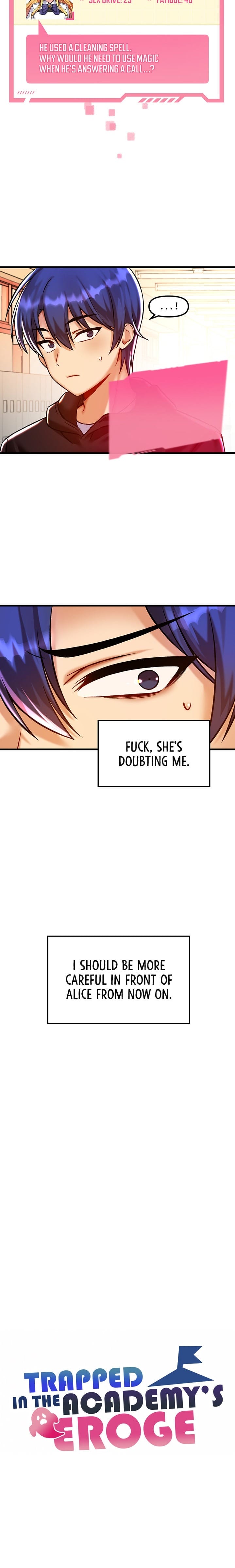 Trapped in a Hentai Game Academy Chapter 40 – page 8