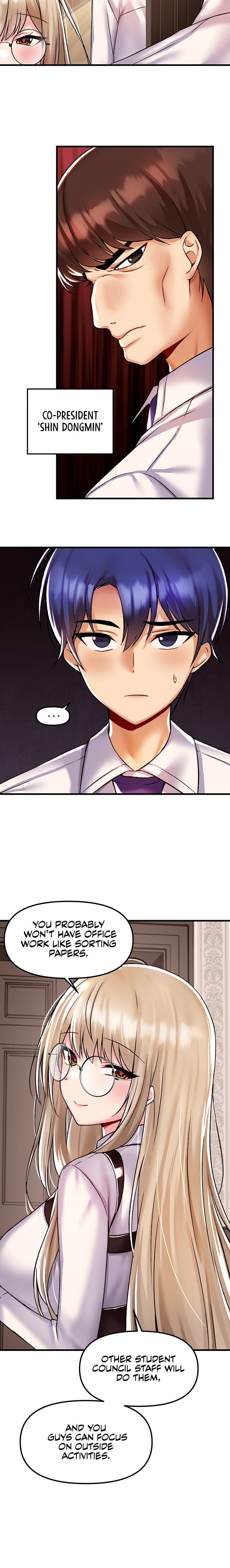 Trapped in a Hentai Game Academy Chapter 34 – page 12