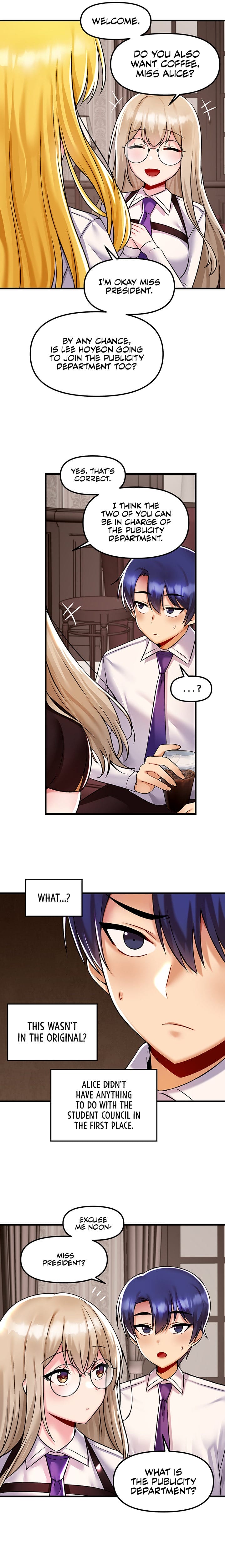 Trapped in a Hentai Game Academy Chapter 34 – page 7