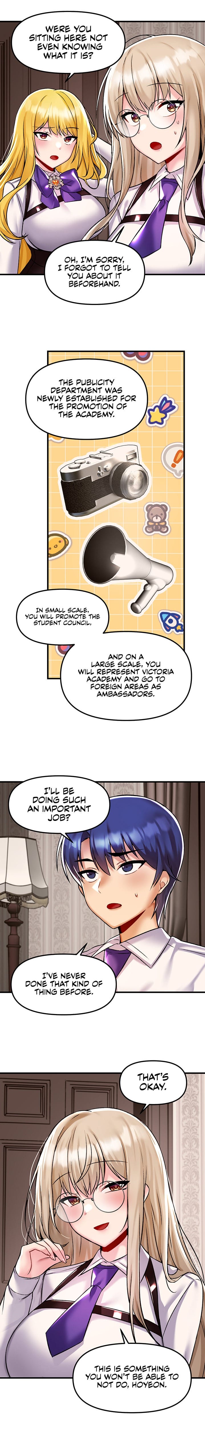 Trapped in a Hentai Game Academy Chapter 34 – page 8