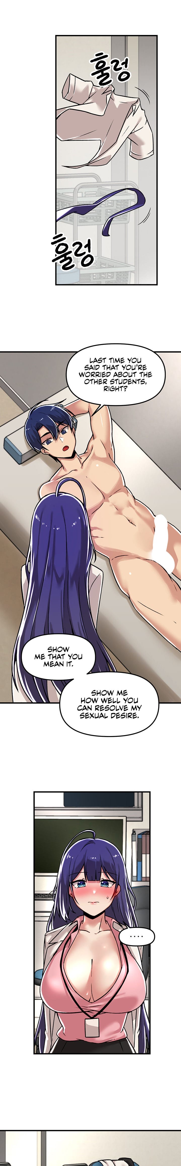 Trapped in a Hentai Game Academy Chapter 55 – page 13