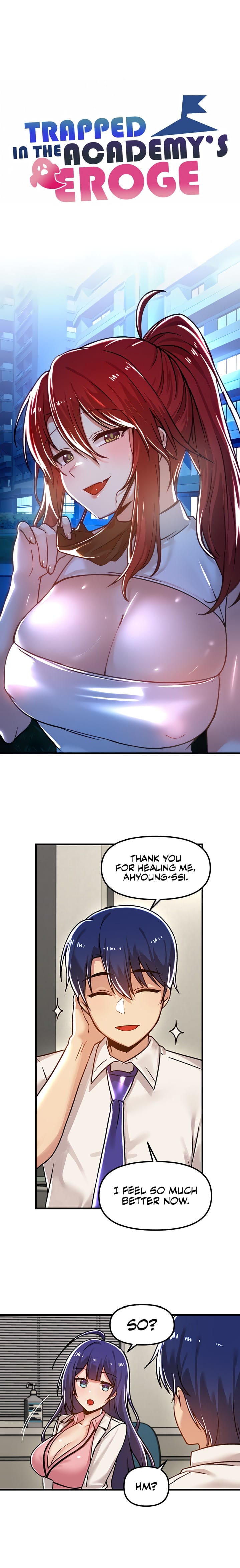 Trapped in a Hentai Game Academy Chapter 55 – page 6