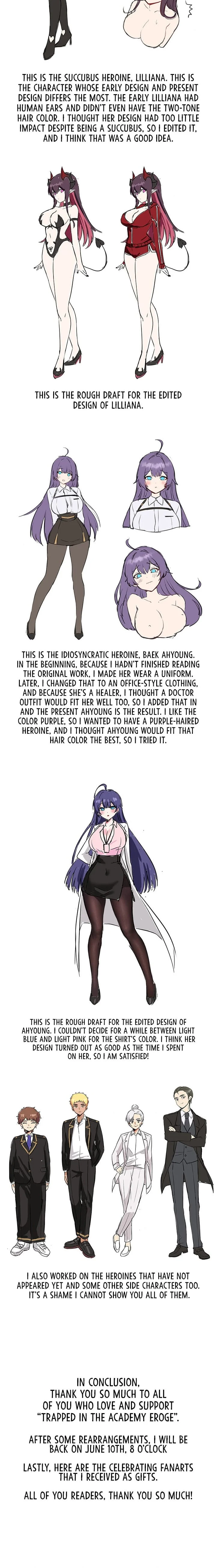 Trapped in a Hentai Game Academy Chapter 52.5 – page 3