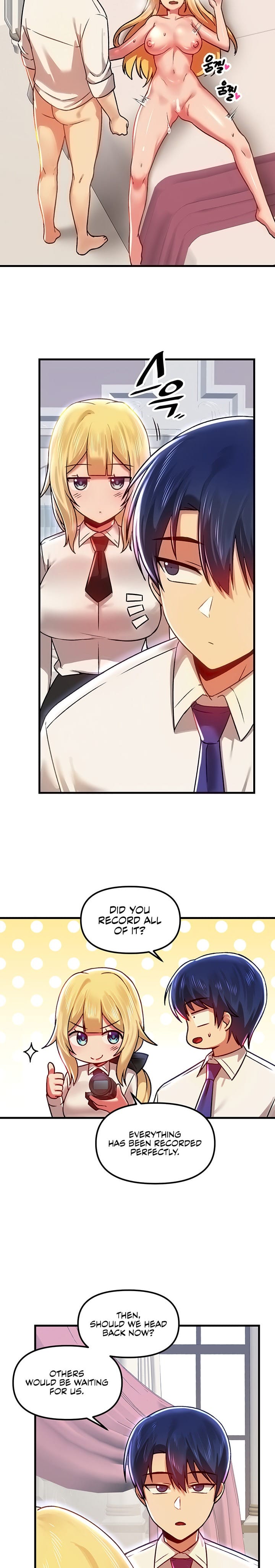 Trapped in a Hentai Game Academy Chapter 76 – page 19