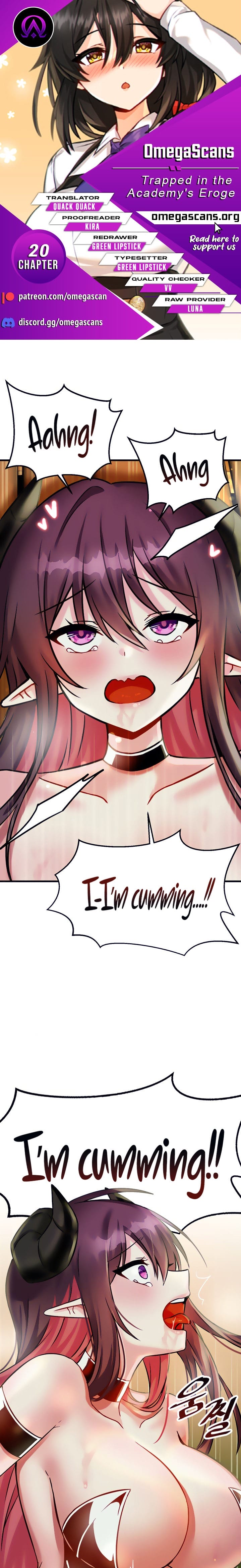 Trapped in a Hentai Game Academy Chapter 20 – page 1