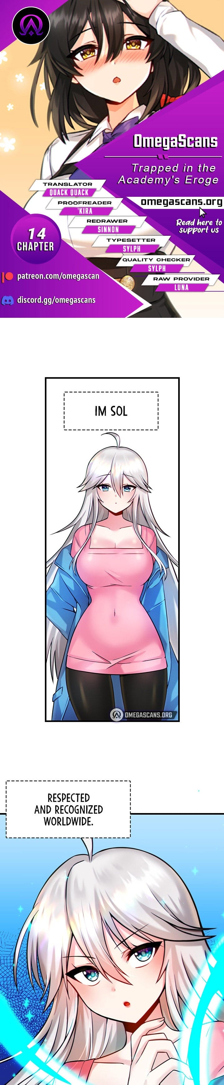 Trapped in a Hentai Game Academy Chapter 14 – page 1