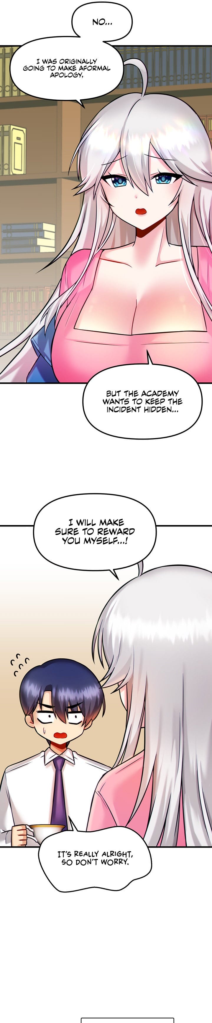 Trapped in a Hentai Game Academy Chapter 14 – page 13