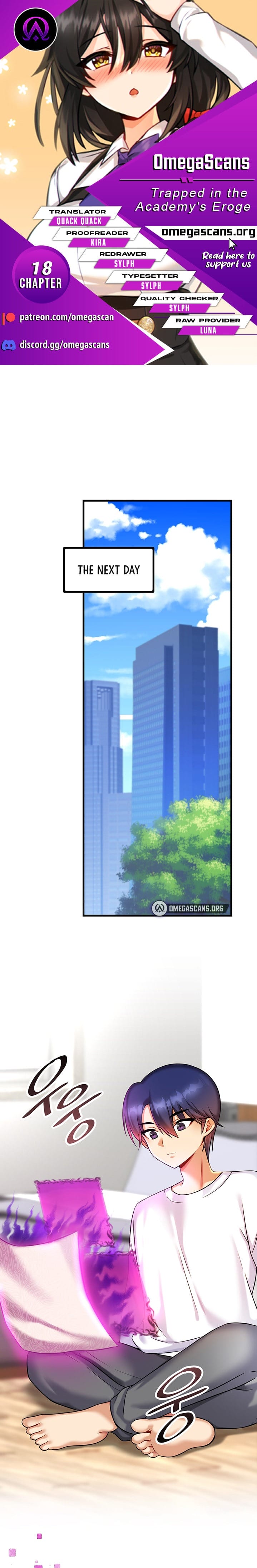 Trapped in a Hentai Game Academy Chapter 18 – page 1