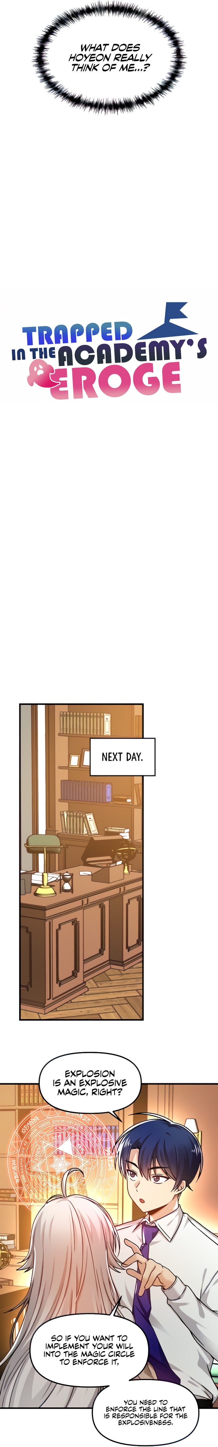 Trapped in a Hentai Game Academy Chapter 45 – page 4