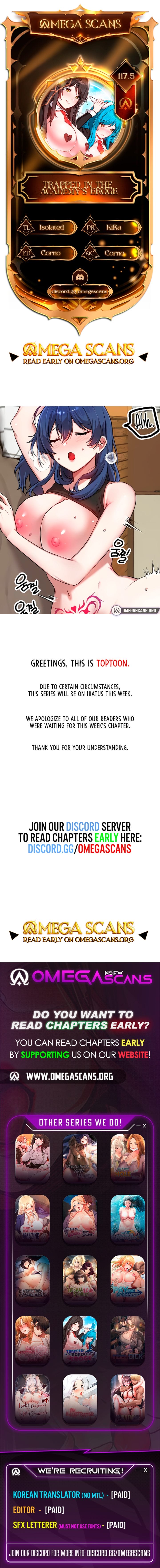 Trapped in a Hentai Game Academy Chapter 117.5 – page 1