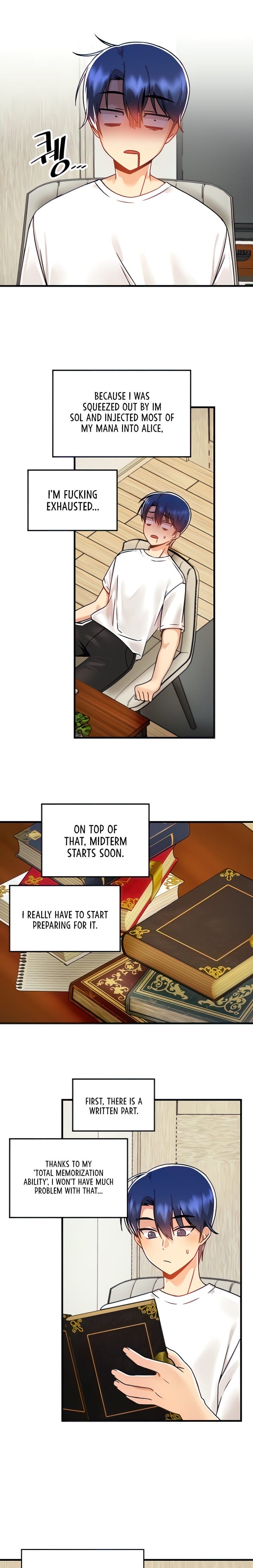 Trapped in a Hentai Game Academy Chapter 49 – page 1