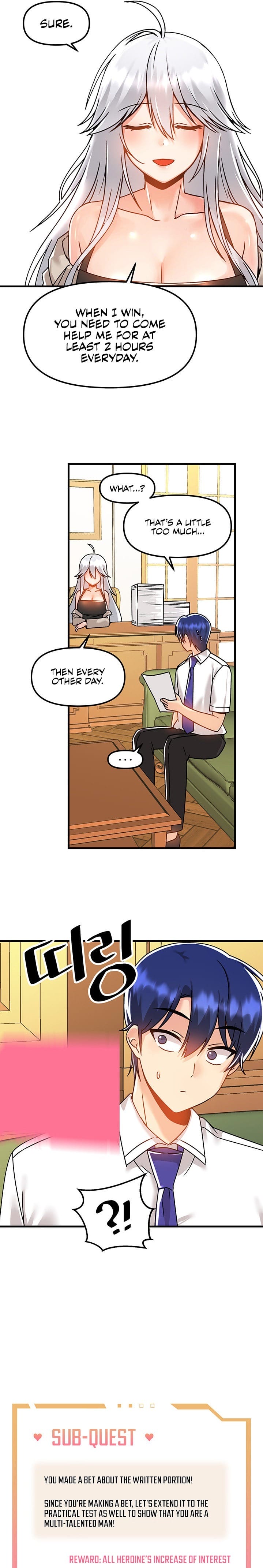 Trapped in a Hentai Game Academy Chapter 49 – page 16