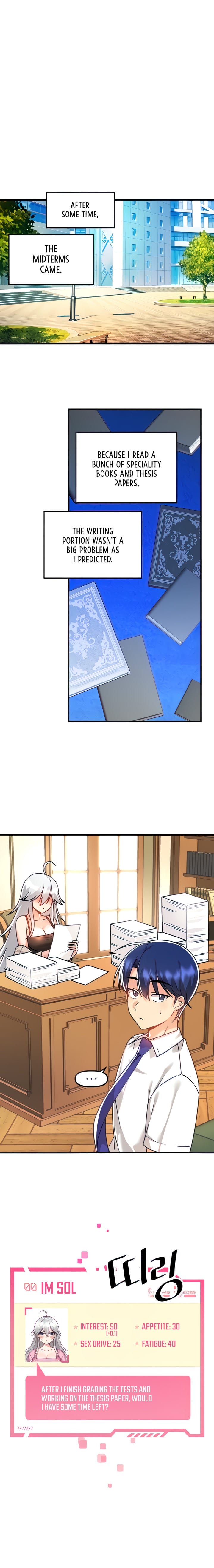 Trapped in a Hentai Game Academy Chapter 49 – page 6