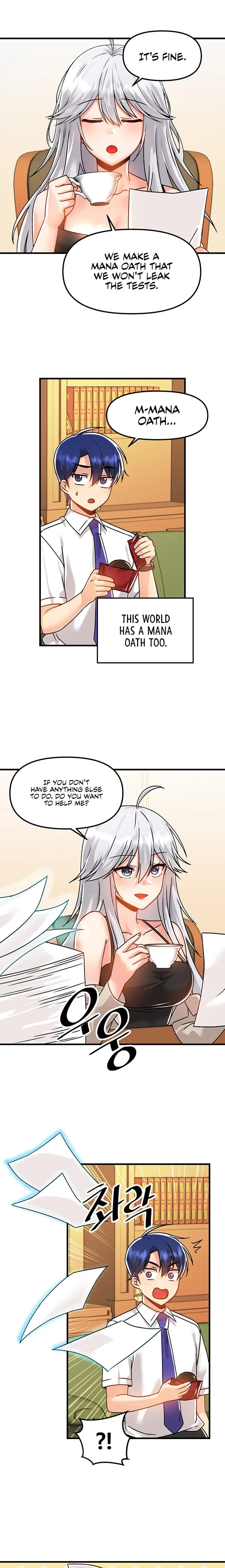 Trapped in a Hentai Game Academy Chapter 49 – page 8