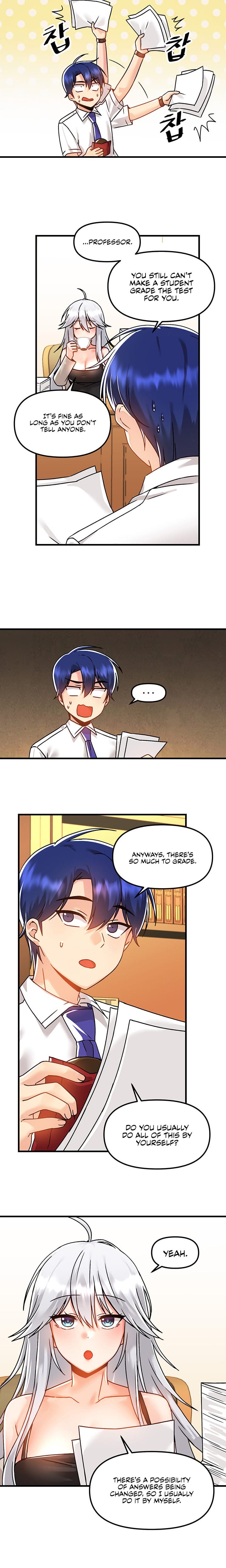 Trapped in a Hentai Game Academy Chapter 49 – page 9