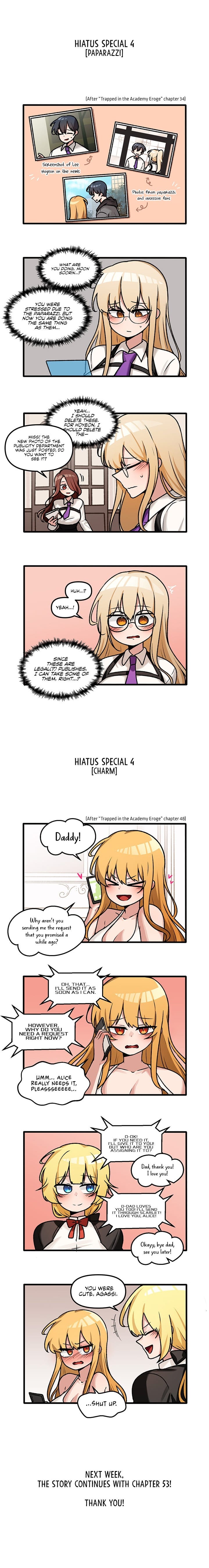 Trapped in a Hentai Game Academy Chapter 52.7 – page 1
