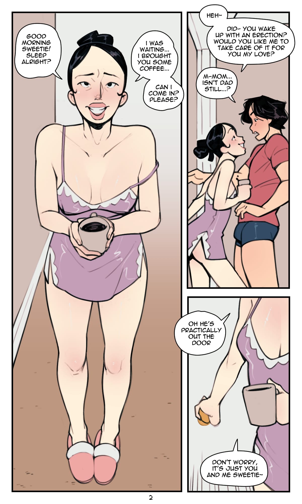 My Manic Mother [NotEnoughMilk] 1 . My Manic Mother - Chapter 1 [NotEnoughMilk] – page 2