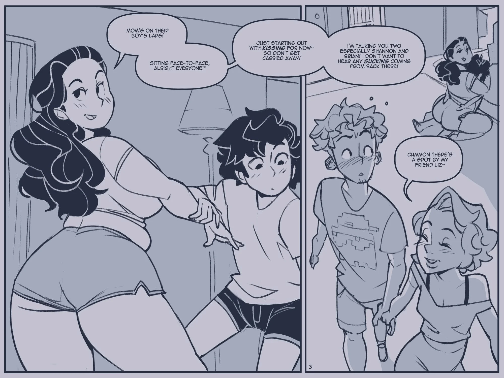 Mom Son Club [NotEnoughMilk] 1 . Mom Son Club - Chapter 1 [NotEnoughMilk] – page 3