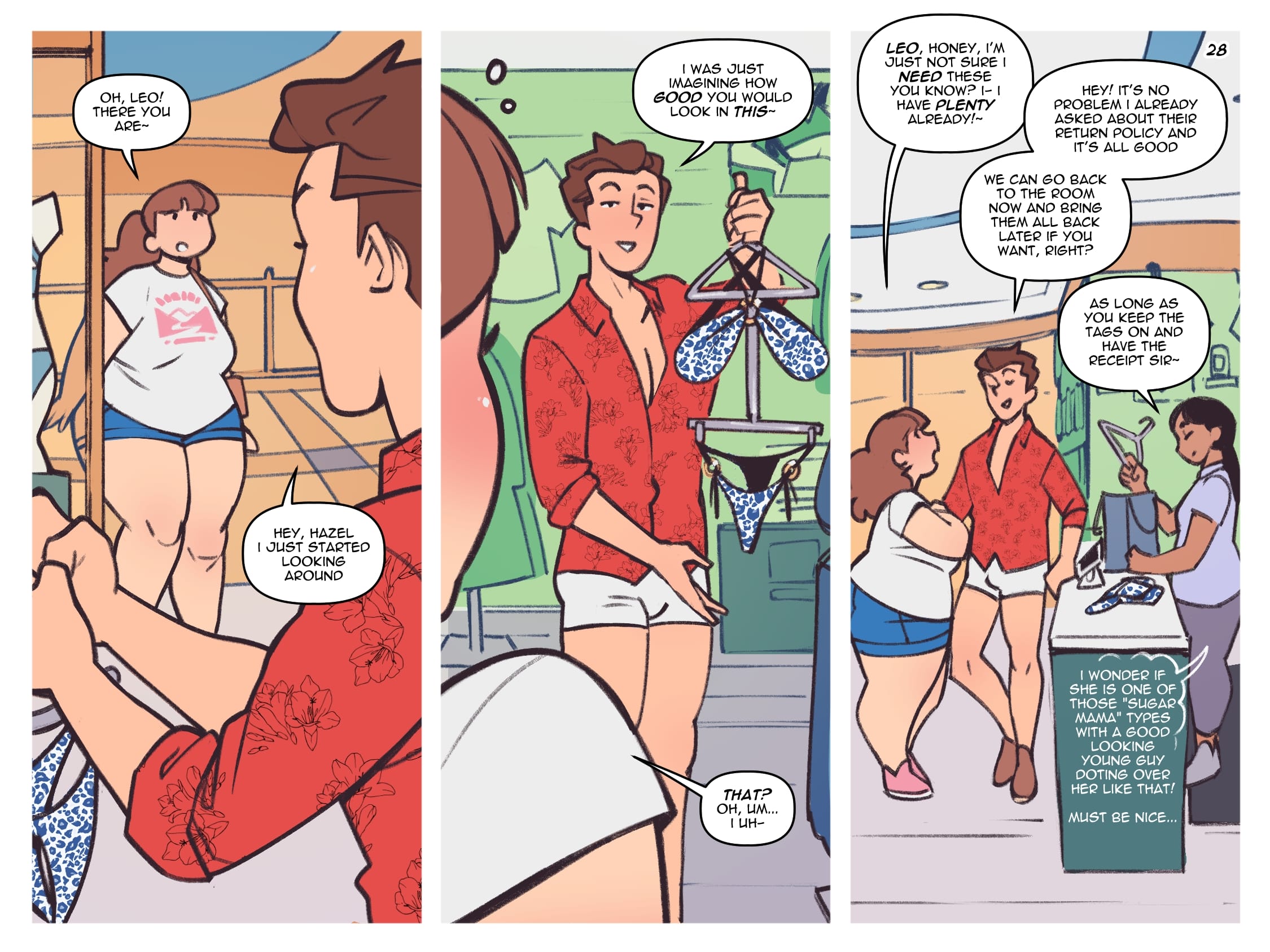 Swimsuit Shopping [NotEnoughMilk] 1 . Swimsuit Shopping - Chapter 1 [NotEnoughMilk] – page 28