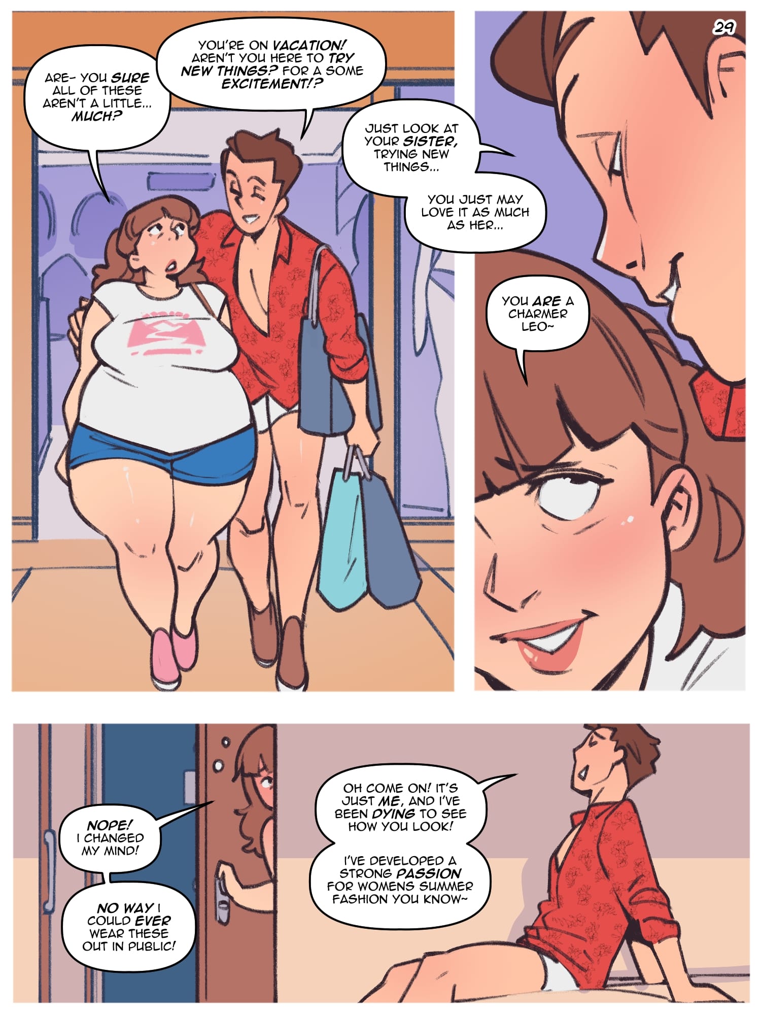 Swimsuit Shopping [NotEnoughMilk] 1 . Swimsuit Shopping - Chapter 1 [NotEnoughMilk] – page 29